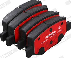 Ferodo FDB5248-S - Set placute frana,frana disc allinparts.ro