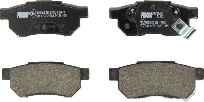 Ferodo FDB621 - Set placute frana,frana disc allinparts.ro