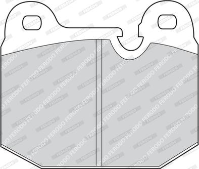 Ferodo FDB192 - Set placute frana,frana disc - allinparts.ro