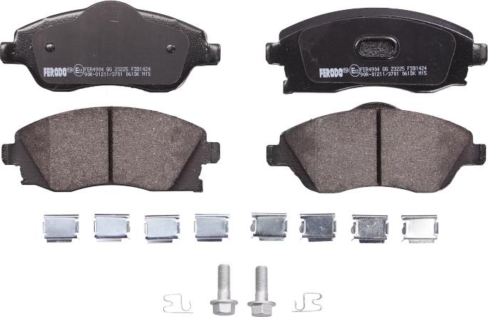 Ferodo FDB1424 - Set placute frana,frana disc allinparts.ro