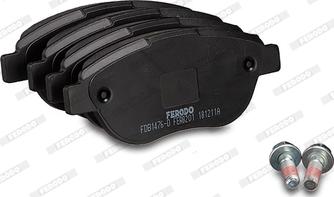 Ferodo FDB1476-D - Set placute frana,frana disc - allinparts.ro