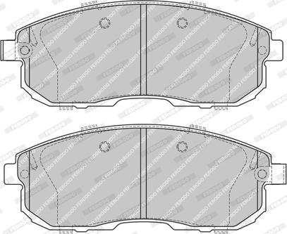Ferodo FDB1692-D - Set placute frana,frana disc allinparts.ro