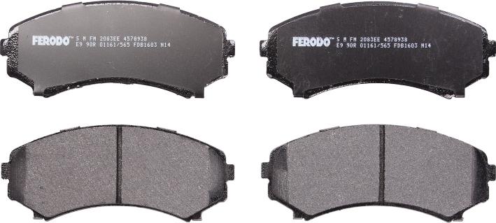 Ferodo FDB1603 - Set placute frana,frana disc - allinparts.ro