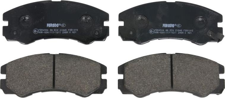 Ferodo FDB1015 - Set placute frana,frana disc allinparts.ro