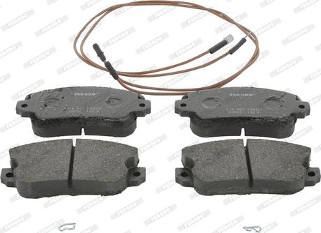 Ferodo FDB101 - Set placute frana,frana disc allinparts.ro