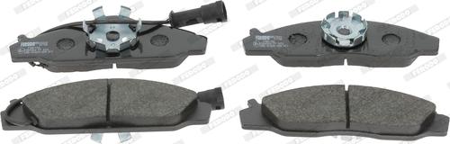 Ferodo FDB1156 - Set placute frana,frana disc - allinparts.ro