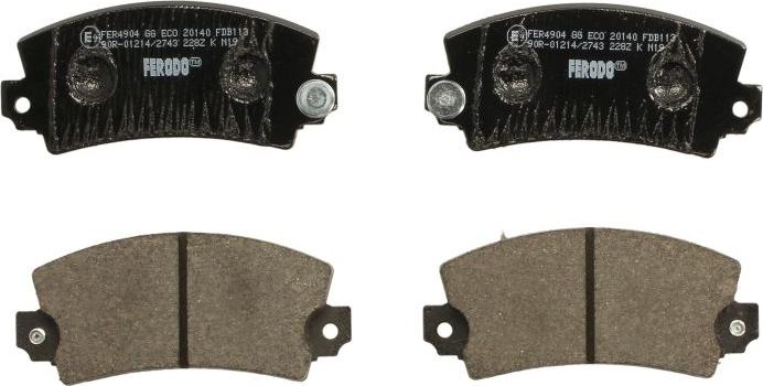Ferodo FDB113 - Set placute frana,frana disc allinparts.ro