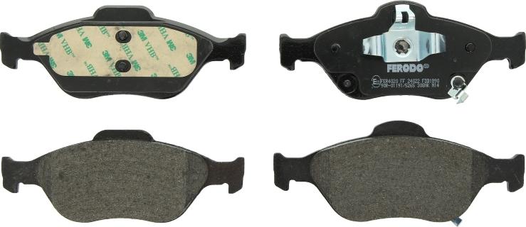 Ferodo FDB1890 - Set placute frana,frana disc - allinparts.ro