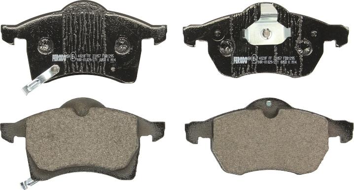 Ferodo FDB1295 - Set placute frana,frana disc allinparts.ro