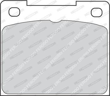 Ferodo FDB809H - Set placute frana,frana disc allinparts.ro