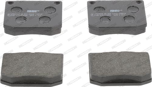 Ferodo FDB818 - Set placute frana,frana disc allinparts.ro