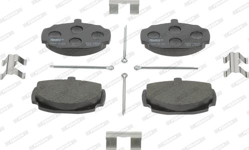 Ferodo FDB823 - Set placute frana,frana disc allinparts.ro