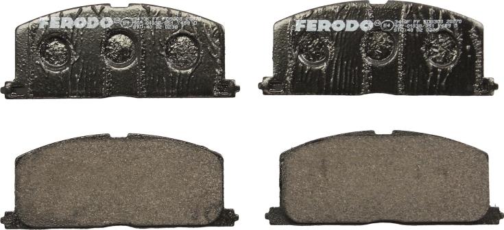 Ferodo FDB308 - Set placute frana,frana disc allinparts.ro