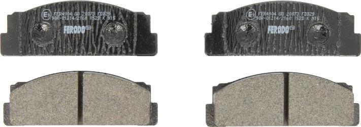 Ferodo FDB29 - Set placute frana,frana disc - allinparts.ro