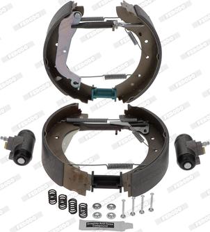 Ferodo FMK284 - Set saboti frana allinparts.ro