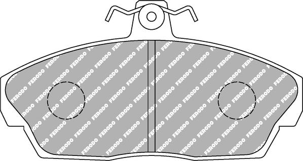 Ferodo Racing FCP613H - Set placute frana,frana disc allinparts.ro