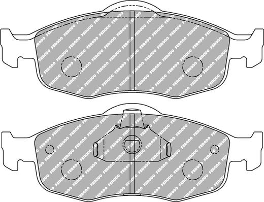 Ferodo Racing FCP766R - Set placute frana,frana disc allinparts.ro