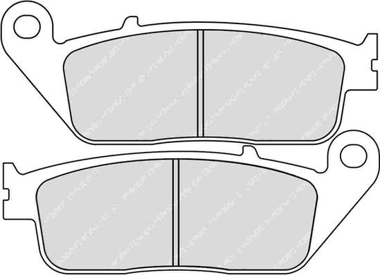 Ferodo Racing FDB664EF - Set placute frana,frana disc - allinparts.ro