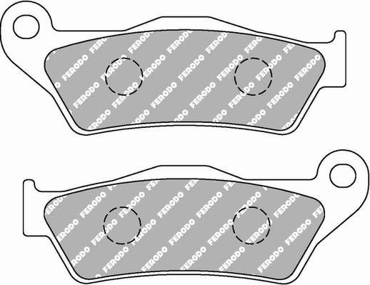 Ferodo Racing FDB2018EF - Set placute frana,frana disc - allinparts.ro