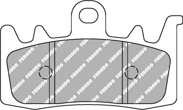 Ferodo Racing FDB2265ST - Set placute frana,frana disc allinparts.ro