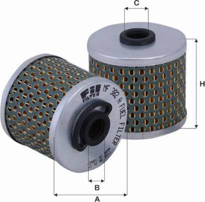 FIL Filter MF 382 A - Filtru combustibil allinparts.ro