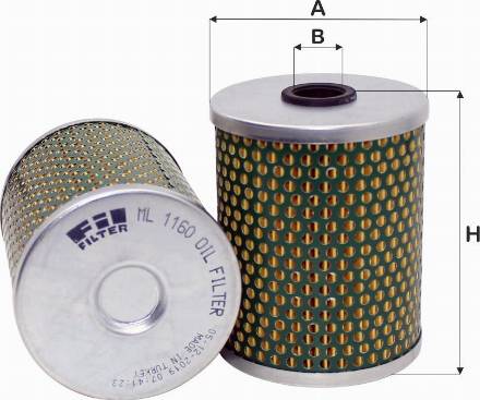 FIL Filter ML 1160 - Filtru ulei allinparts.ro