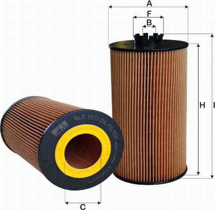 FIL Filter MLE 1511 - Filtru ulei allinparts.ro