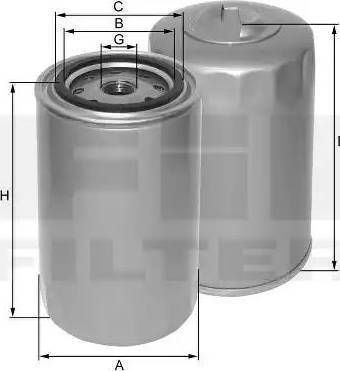 FIL Filter ZP 540 C - Filtru ulei - allinparts.ro