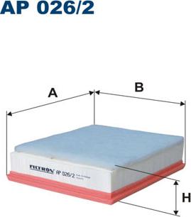 Filtron AP026/2 - Filtru aer - allinparts.ro