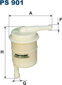 Filtron PS901 - Filtru combustibil - allinparts.ro