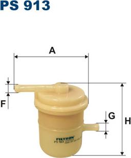 Filtron PS913 - Filtru combustibil - allinparts.ro