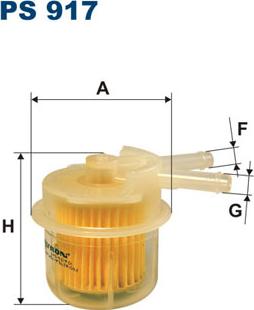 Filtron PS917 - Filtru combustibil allinparts.ro