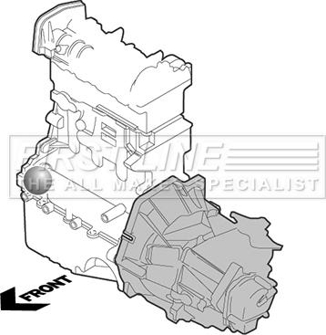 First Line FEM4278 - Suport motor - allinparts.ro