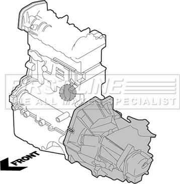 First Line FEM4319 - Suport motor - allinparts.ro