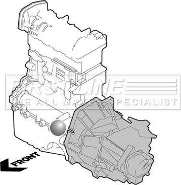 First Line FEM3321 - Suport motor - allinparts.ro