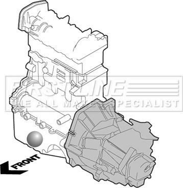 First Line FEM4390 - Suport motor allinparts.ro