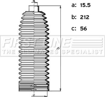 First Line FSG3495 - Ansamblu burduf, directie - allinparts.ro