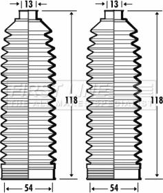 First Line FSG3365 - Ansamblu burduf, directie - allinparts.ro