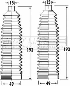 First Line FSG3263 - Ansamblu burduf, directie allinparts.ro