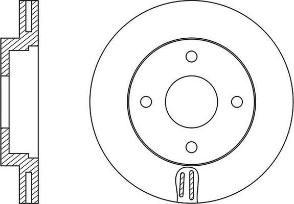 ACDelco 19374549 - Disc frana allinparts.ro