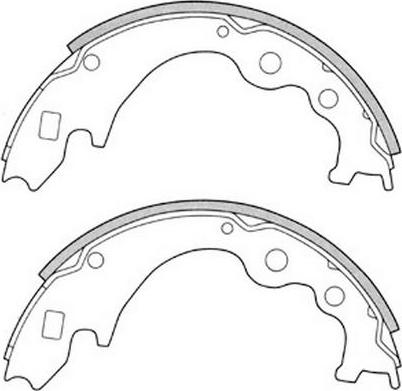 FIT FT5223 - Set saboti frana - allinparts.ro