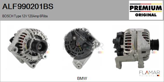 FLAMAR ALF990201BS - Generator / Alternator - allinparts.ro