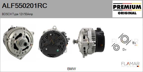 FLAMAR ALF550201RC - Generator / Alternator allinparts.ro