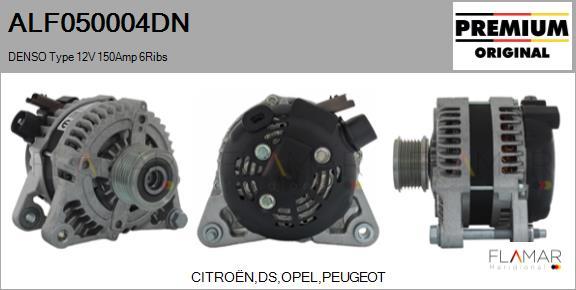 FLAMAR ALF050004DN - Generator / Alternator allinparts.ro