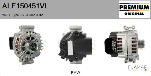 FLAMAR ALF150451VL - Generator / Alternator - allinparts.ro