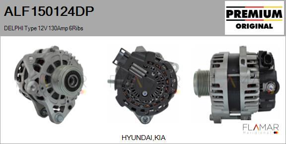 FLAMAR ALF150124DP - Generator / Alternator allinparts.ro