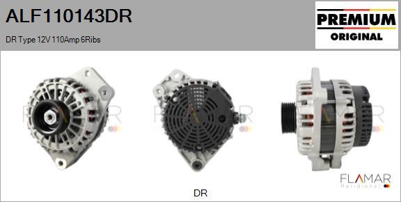 FLAMAR ALF110143DR - Generator / Alternator allinparts.ro