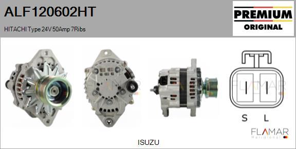 FLAMAR ALF120602HT - Generator / Alternator allinparts.ro