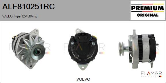 FLAMAR ALF810251RC - Generator / Alternator allinparts.ro