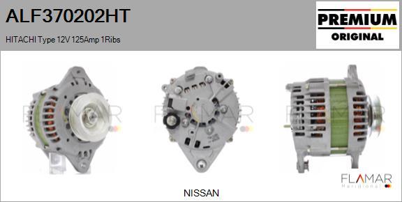 FLAMAR ALF370202HT - Generator / Alternator - allinparts.ro